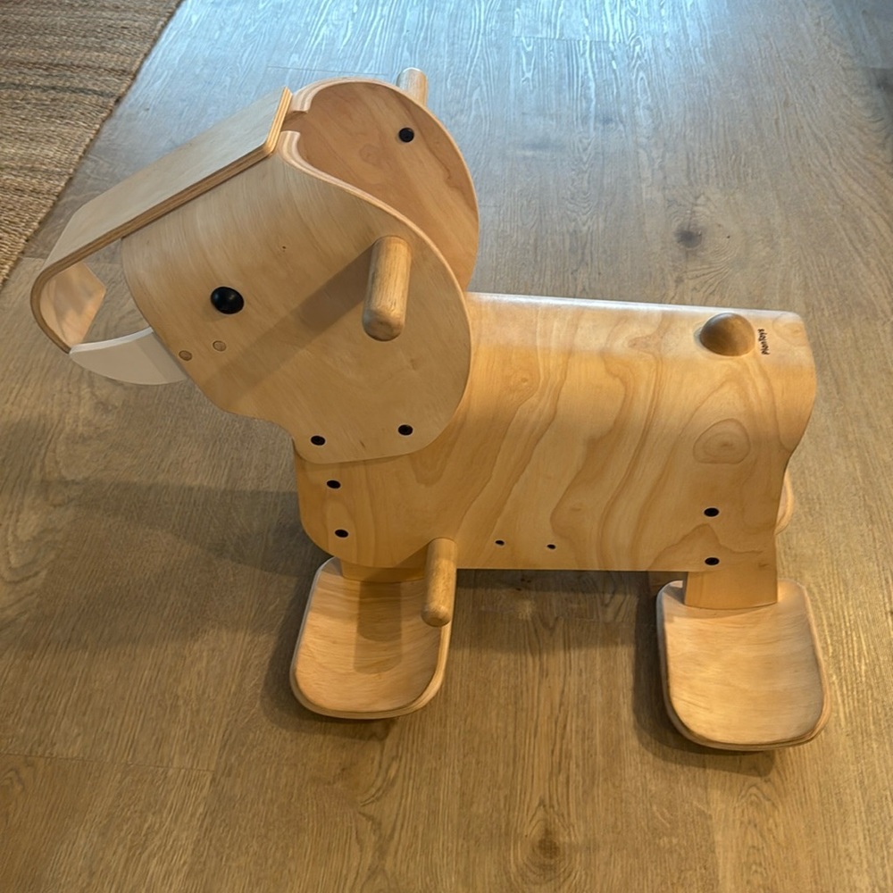 Plan Toys Elephant rider/rocker